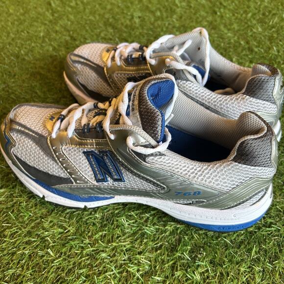 New Balance 768 Gray Blue Mens 10 Low Top Lace Up Athletic Sneaker Made In USA main image 5